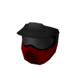 Red Paintball Mask