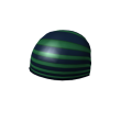 Green Striped Beanie