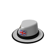 London BLOXcon White Fedora