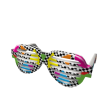 80s Checkerboard Shutter Shades