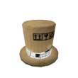 Recycled Cardboard Top Hat