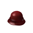Maroon Felt Trilby