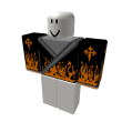flaming Ninja robes(orange flames),,