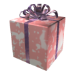 Opened Speckled Gift of Pinksplosion