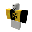 Gold illusion shirt with ROBLOXIAN SWAT FORCE sign