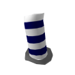 Lua’s Navy Blue & White Striped Hat