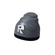 Gray R-Logo Beanie