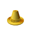 Golden Pilgrim Hat