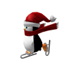 Skating Penguin