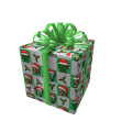 Opened Bewitching Gift of Santa