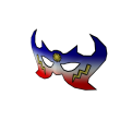 Bloxxadore Domino Mask