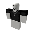 Black T-Shirt w/ Neckalace