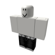 Black Pants W/ White Belt [C]
