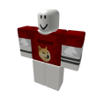 Red Shirt WITH DOGE