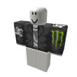 Monster Energy & DC Jacket (White Shirt)