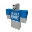 Im On A Boat - Blue
