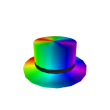 Rainbow Top Hat