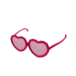 Transparent Rose Colored Glasses