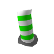 Green Striped Hat