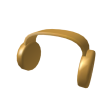 Gold Clockwork Headphones