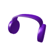 Purple Clockwork Headphones
