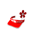Ceiling.Cat Flower Visor