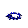Midnight Blue Void Star