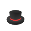 Red Banded Top Hat