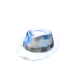Baby Blue Sparkle Time Fedora