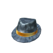 Bluesteel Pinstripe Fedora