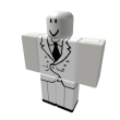White Suit with a Black Tie