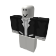 Unlabeled White and Black Jacket