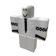White T-shirt with Tie Transparent