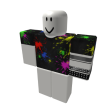 [S] Rainbow Paint-Splat Tee