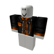 [S] Black Jacket w/Orange UnderShirt & Accessories