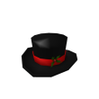 Holly Jolly Top Hat