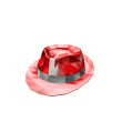 Remastered Red Sparkle Time Fedora