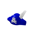 Blue Pirate Captain's Hat