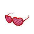 Heart Shutter Shades