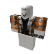 Orange Plaid White Cardigan [M]