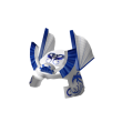 Blue Setting Moon Samurai