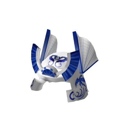 Blue Setting Moon Samurai