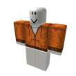 Modern Orange Hoodie