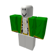 King Robes Top Green