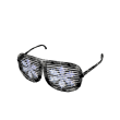Snowflake Shutter Shades