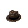 Brown Wool Fedora