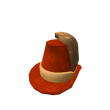 Feathered Red Capotain