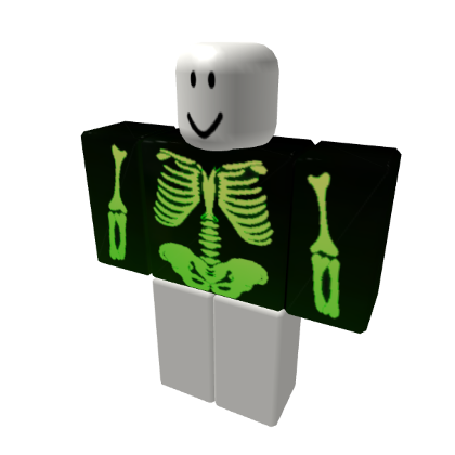 Eerie pumpkin head skeleton, a Shirt by ASCII - ROBLOX (updated 10/26 ...