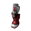 Red Futurion Left Leg