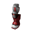Red Futurion Right Leg